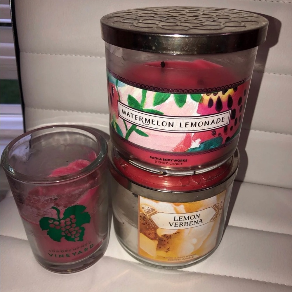 Bath and Bodyworks Candles